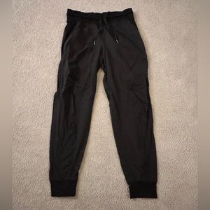 Black dance studio joggers
